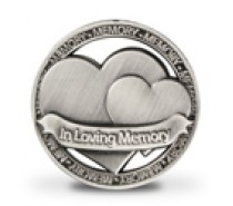 Geluksmunt: In Loving Memory (open munt)